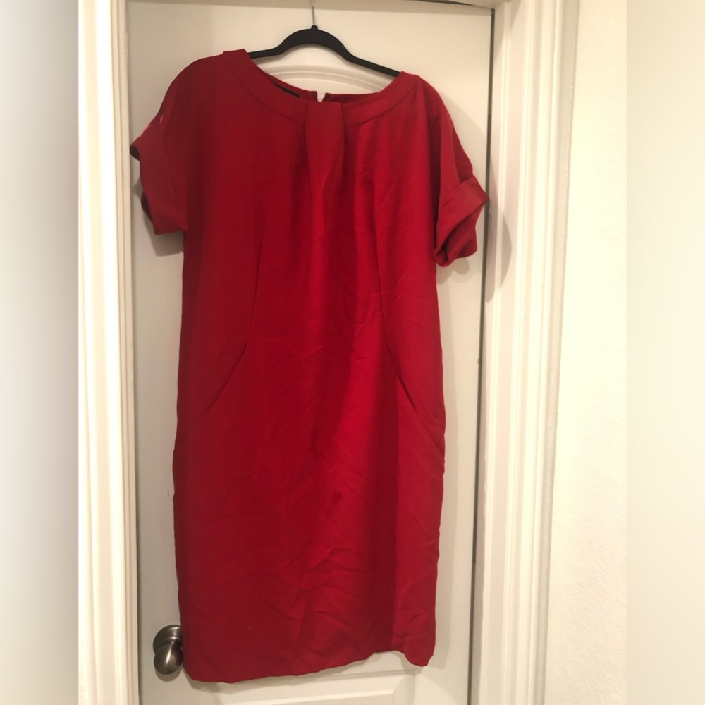 Lafayette 148 New York Red Dress